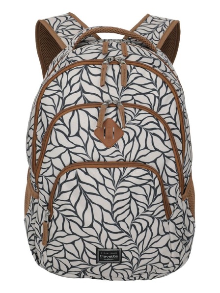 Travelite Раница Travelite Basics Backpack Print крем