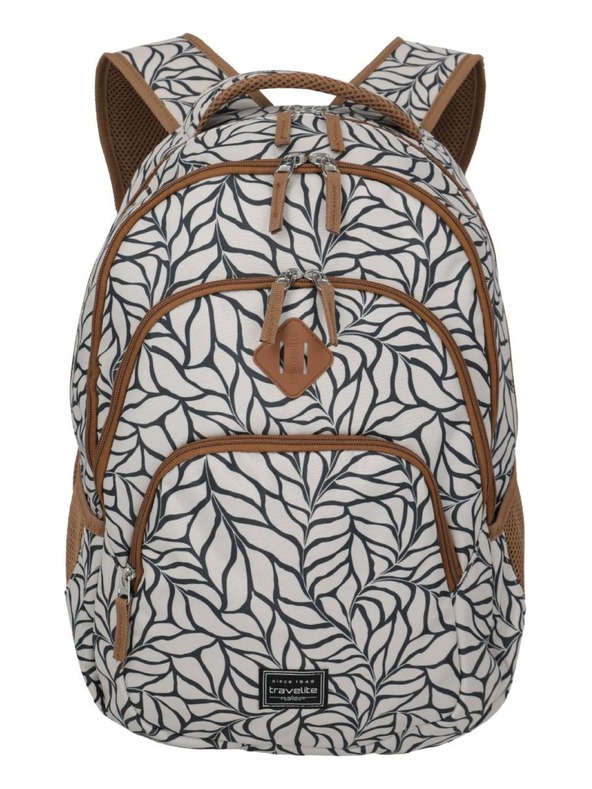 Travelite Раница Travelite Basics Backpack Print крем