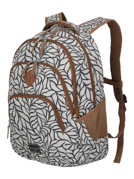 Travelite Раница Travelite Basics Backpack Print крем