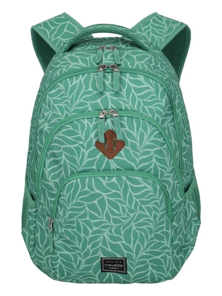 Travelite Раница Travelite Basics Backpack Print зелена