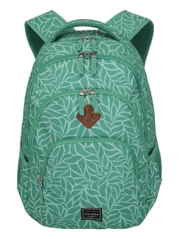 Travelite Раница Travelite Basics Backpack Print зелена