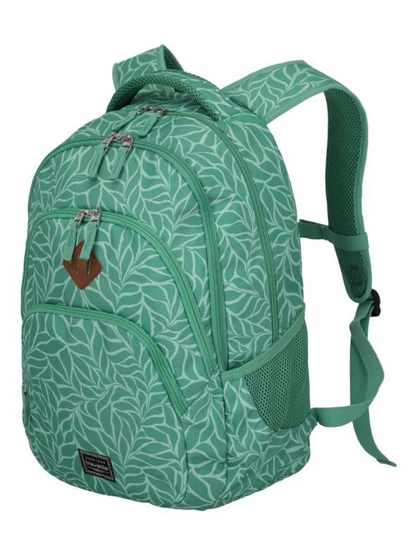 Travelite Раница Travelite Basics Backpack Print зелена