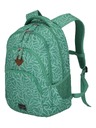 Travelite Раница Travelite Basics Backpack Print зелена