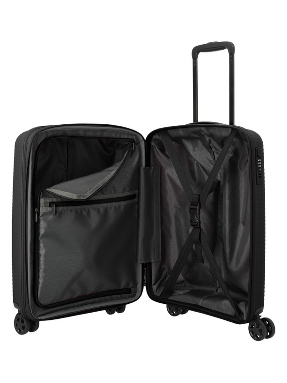 Travelite Travelite Air Stripe 4w S exp черна