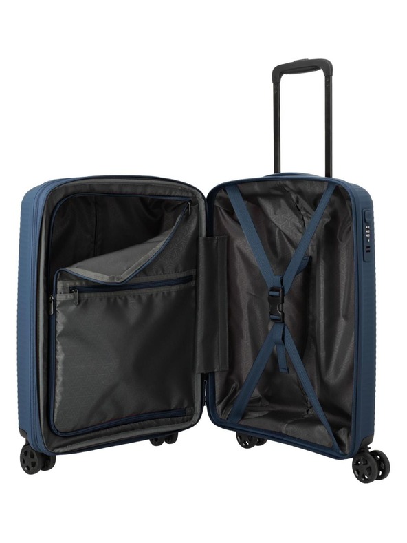 Travelite Travelite Air Stripe 4w S exp тъмносиня