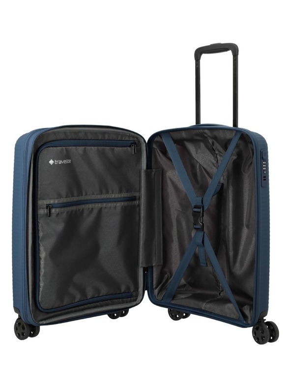 Travelite Travelite Air Stripe 4w S exp тъмносиня