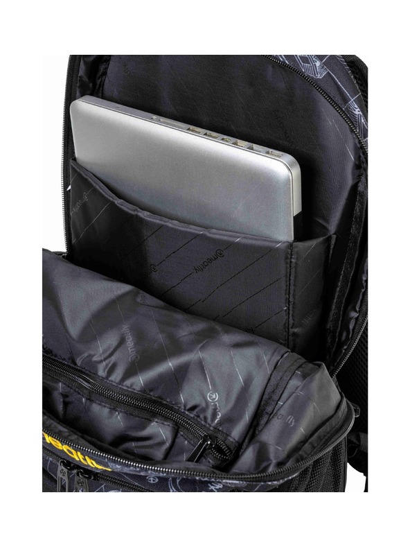Meatfly Meatfly раница Basejumper Blueprint Black 22 L