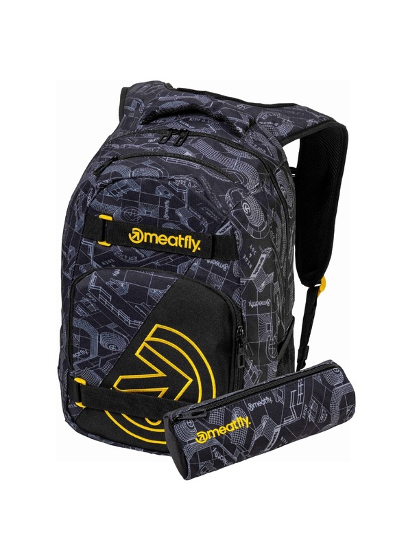Meatfly Meatfly раница Exile Blueprint Black 24 L