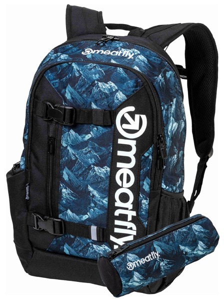 Meatfly Meatfly раница Basejumper Green Mountains 22 L