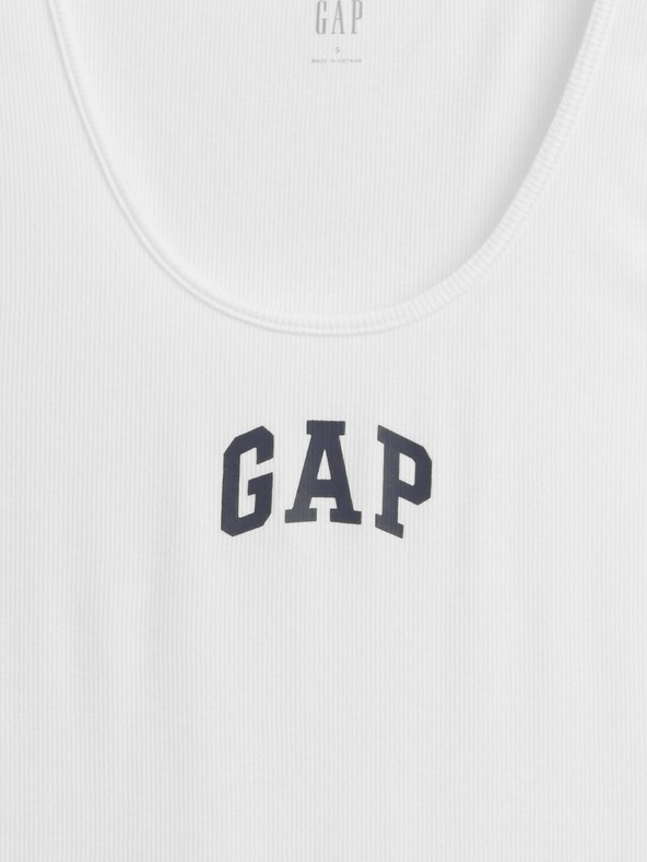 GAP Ребрест потник с лого на GAP