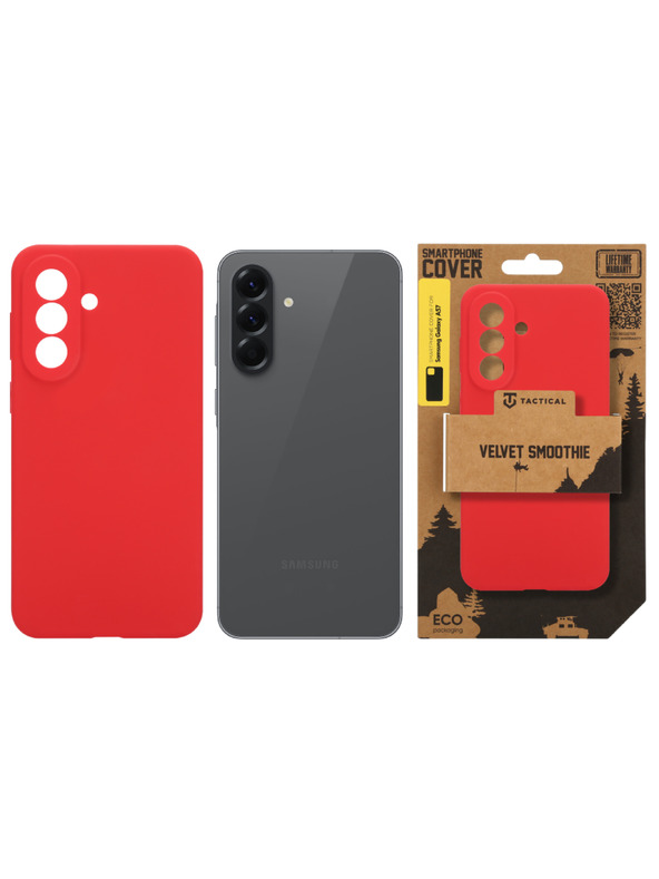 Tactical Tactical Velvet Smoothie Кейс за Samsung Galaxy A57 Chilli