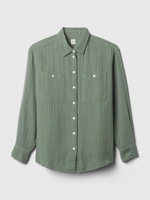 GAP Мушамена риза oversize GAP