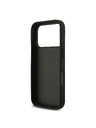 Guess Guess PU Fixed Glitter 4G Metal Logo Задний чехол для iPhone 18 Pro Black