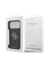 Guess Guess PU 4G Metal Logo Задний чехол для iPhone 18 Pro Max Grey