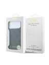 Guess Guess PU Leather 4G Gold Frame MagSafe Задний чехол для iPhone 18 Pro Max Black