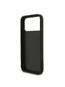 Guess Guess PU Fixed Glitter 4G Metal Logo Задний чехол для iPhone 18 Pro Max Black