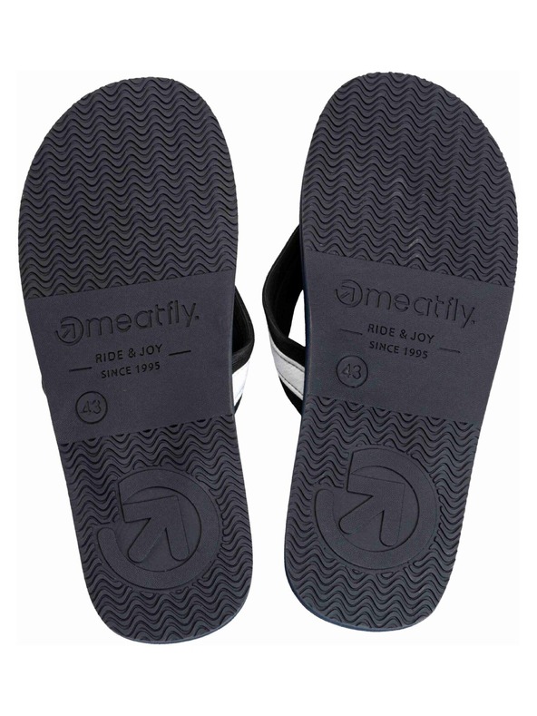Meatfly Meatfly мъжки чехли Anders Blueprint / White