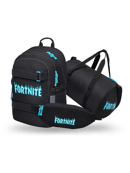 BAAGL  BAAGL SET 3 Skate Fortnite Blue: раница, спортна чанта, кръстна чантичка GRS