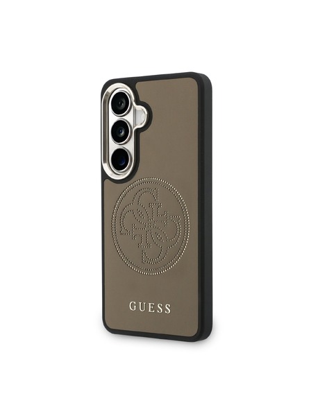Guess Guess PU Perforated 4G Logo Magnetic Задний Калъф за Samsung Galaxy S26 Brown