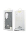 Guess Guess PU Leather 4G Strass Triangle Logo Gold Frame Magnetic Задний Калъф за Samsung Galaxy S26 Black