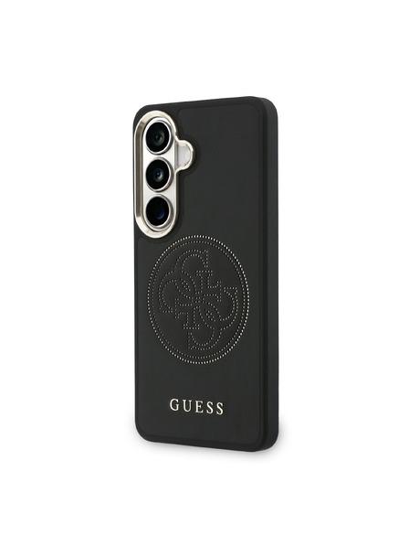 Guess Guess PU Perforated 4G Logo Magnetic Задний Калъф за Samsung Galaxy S26 Black