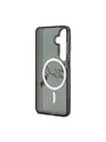 Karl Lagerfeld Karl Lagerfeld IML Choupette Karl Script Logo Magnetic Заден Калъф за Samsung Galaxy S26 Black