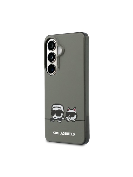 Karl Lagerfeld Karl Lagerfeld IML K&CH Peekaboo Logo Magnetic Заден Калъф за Samsung Galaxy S26 Black