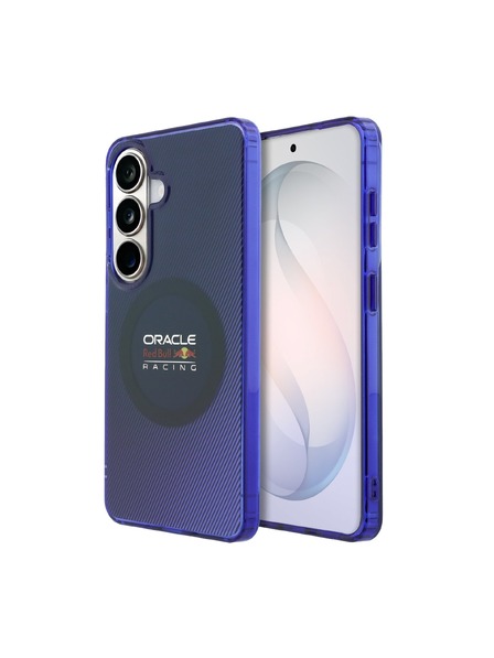 Red Bull Red Bull PC Double Layer Blended Lines Magnetic Заден Калъф за Samsung Galaxy S26 Navy