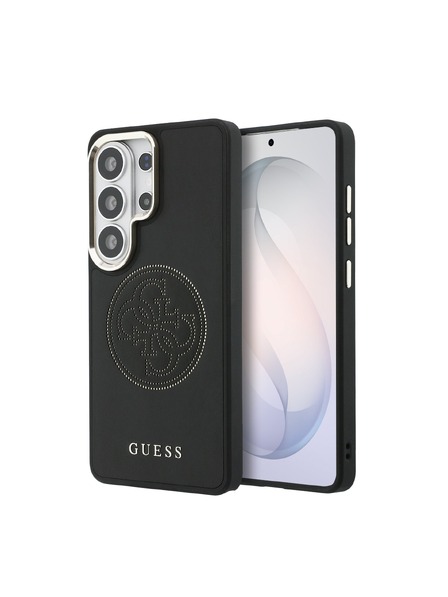 Guess Guess PU Perforated 4G Logo Magnetic Заден Калъф за Samsung Galaxy S26 Ultra Black