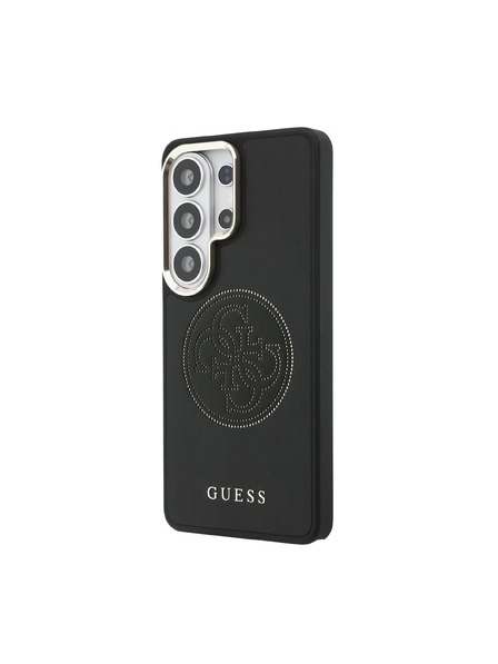 Guess Guess PU Perforated 4G Logo Magnetic Заден Калъф за Samsung Galaxy S26 Ultra Black