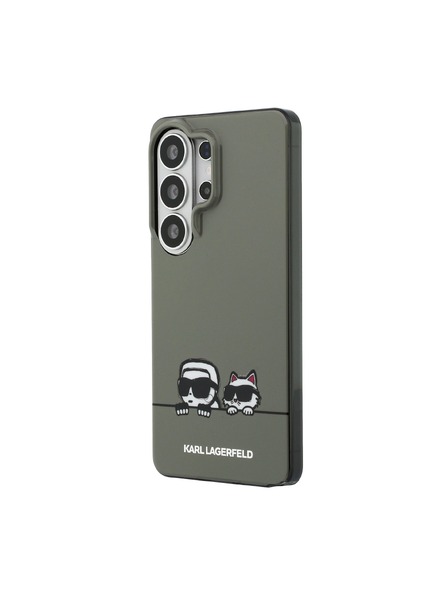 Karl Lagerfeld Karl Lagerfeld IML K&CH Peekaboo Logo Magnetic Заден Калъф за Samsung Galaxy S26 Ultra Black