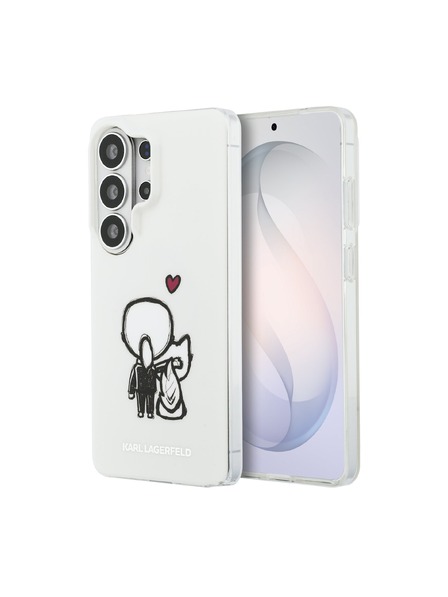 Karl Lagerfeld Karl Lagerfeld IML K&CH Back Logo Magnetic Заден Калъф за Samsung Galaxy S26 Ultra Transparent