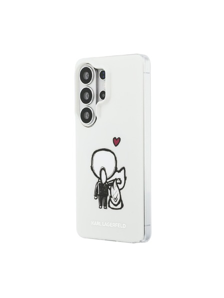 Karl Lagerfeld Karl Lagerfeld IML K&CH Back Logo Magnetic Заден Калъф за Samsung Galaxy S26 Ultra Transparent
