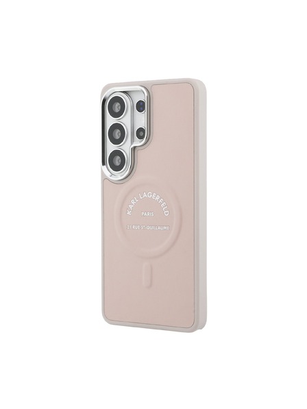 Karl Lagerfeld Karl Lagerfeld PU RSG Logo Magnetic Заден Калъф за Samsung Galaxy S26 Ultra Pink