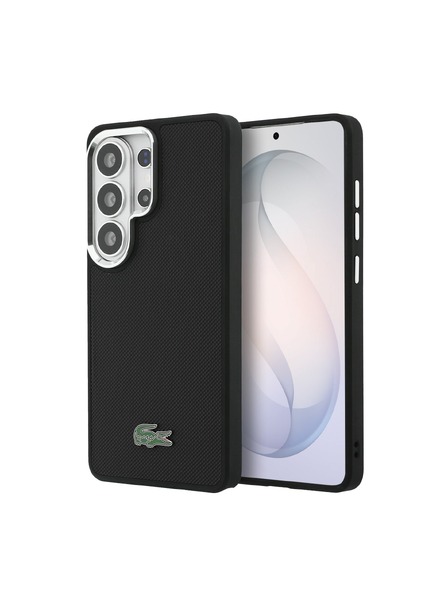 Lacoste Lacoste Petit Pique Metal Logo Magnetic Заден Калъф за Samsung Galaxy S26 Ultra Black