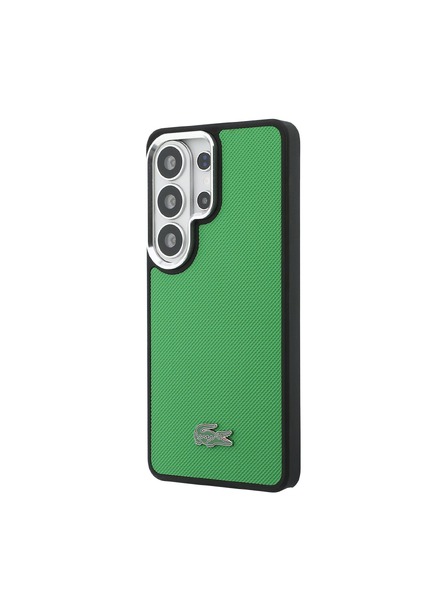 Lacoste Lacoste Petit Pique Metal Logo Magnetic Заден Калъф за Samsung Galaxy S26 Ultra Estragon Green