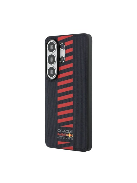 Red Bull Red Bull PU Leather Meshed Powerbar Magnetic Заден Калъф за Samsung Galaxy S26 Ultra Navy