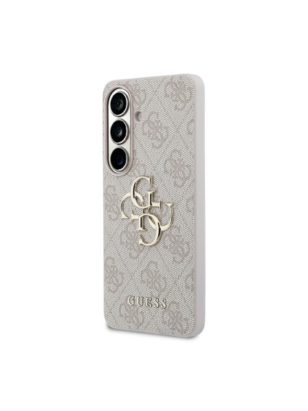 Guess Guess PU 4G Metal Logo Заден Калъф за Samsung Galaxy S26+ Pink