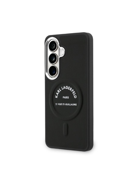 Karl Lagerfeld Karl Lagerfeld PU RSG Logo Magnetic Заден Калъф за Samsung Galaxy S26+ Black