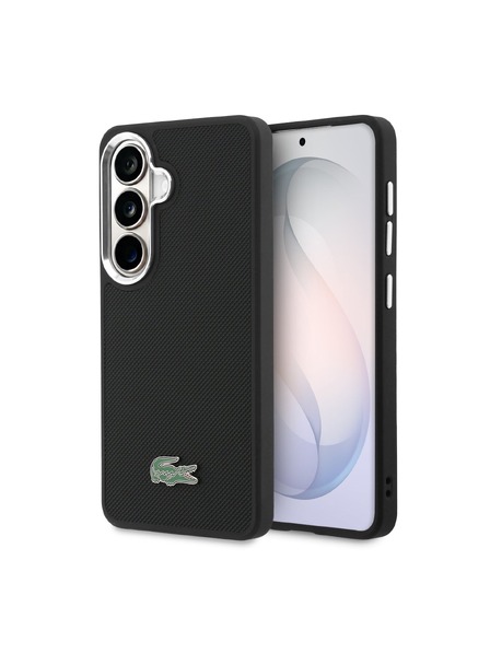 Lacoste Lacoste Petit Pique Metal Logo Magnetic Заден Калъф за Samsung Galaxy S26+ Black