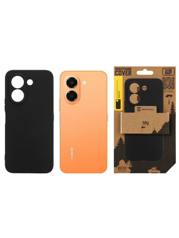 Tactical Tactical TPU Кейс за Honor X7e Black