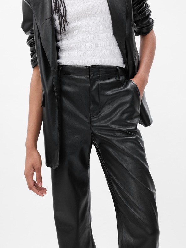 GAP Кожени панталони Loose GAP