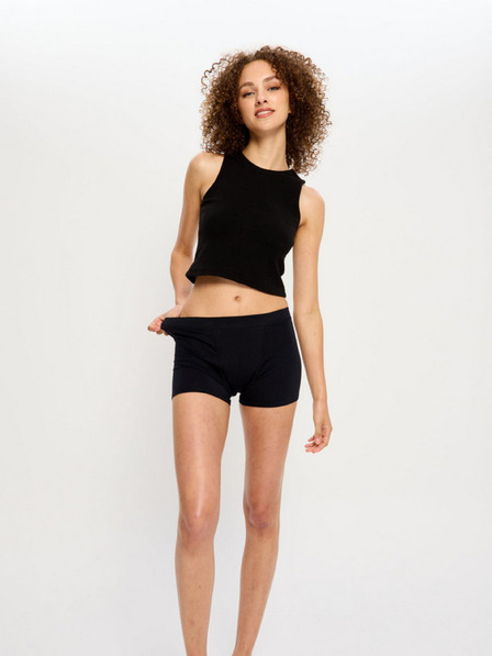 Modibodi Комплект две - менструални бикини Modibodi Soft Stretch Seamless Boyshort Super