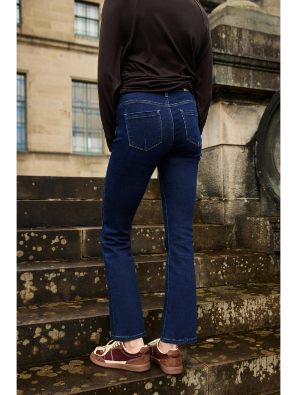 Moodo Bootcut дънки тъмно синьо Moodo