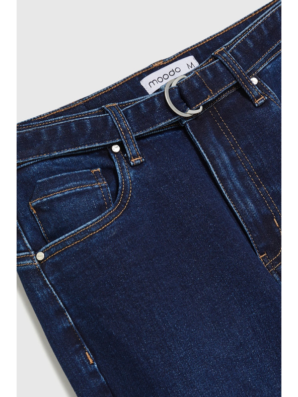 Moodo Bootcut дънки тъмно синьо Moodo