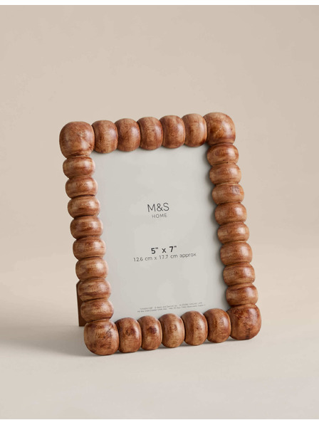 Marks & Spencer Фоторамка Bobbin, 13 × 18 см Marks & Spencer бежова