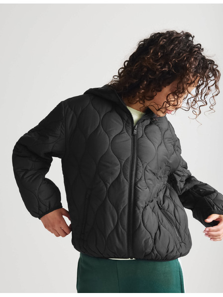 Marks & Spencer Яке с качулка (6–16 години) Marks & Spencer черен