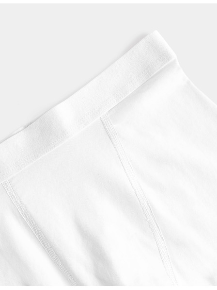 Marks & Spencer Удължени боксерки, 3 броя в опаковка (5-16 години) Marks & Spencer бял
