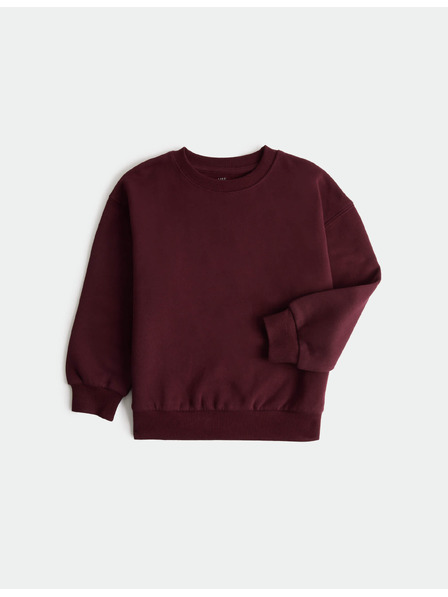 Marks & Spencer Суитшърт с висок процент памук (2–8 години) Marks & Spencer червена