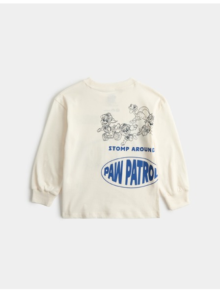 Marks & Spencer Топ от чист памук PAW Patrol™ (2-8 години) Marks & Spencer кремава
